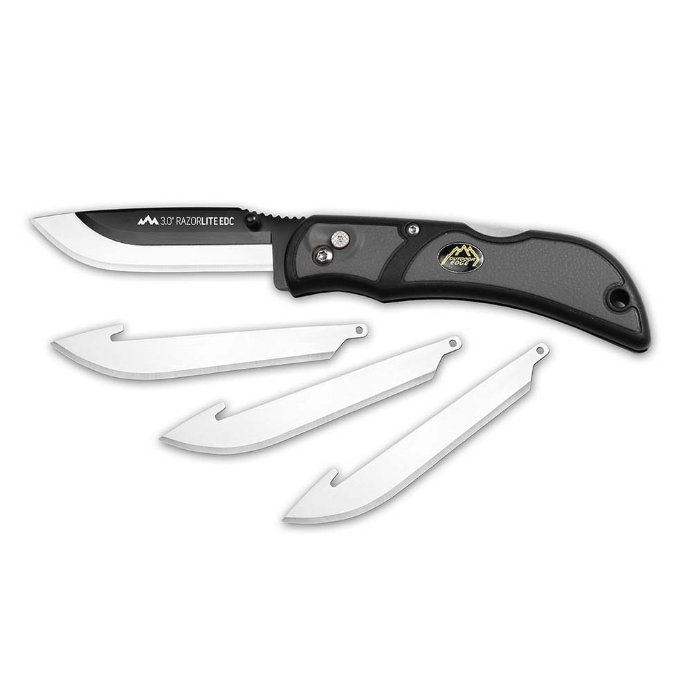Pocket & Folding Knives; Edge Type: Plain ; Handle Material: Glass-Reinforced Nylon with Thermoplastic Elastomer ; Blade Length (Inch): 3 ; Blade Length (Decimal Inch): 3.0000 ; Closed Length (Inch): 4-1/2 ; Tip Type: Drop Point