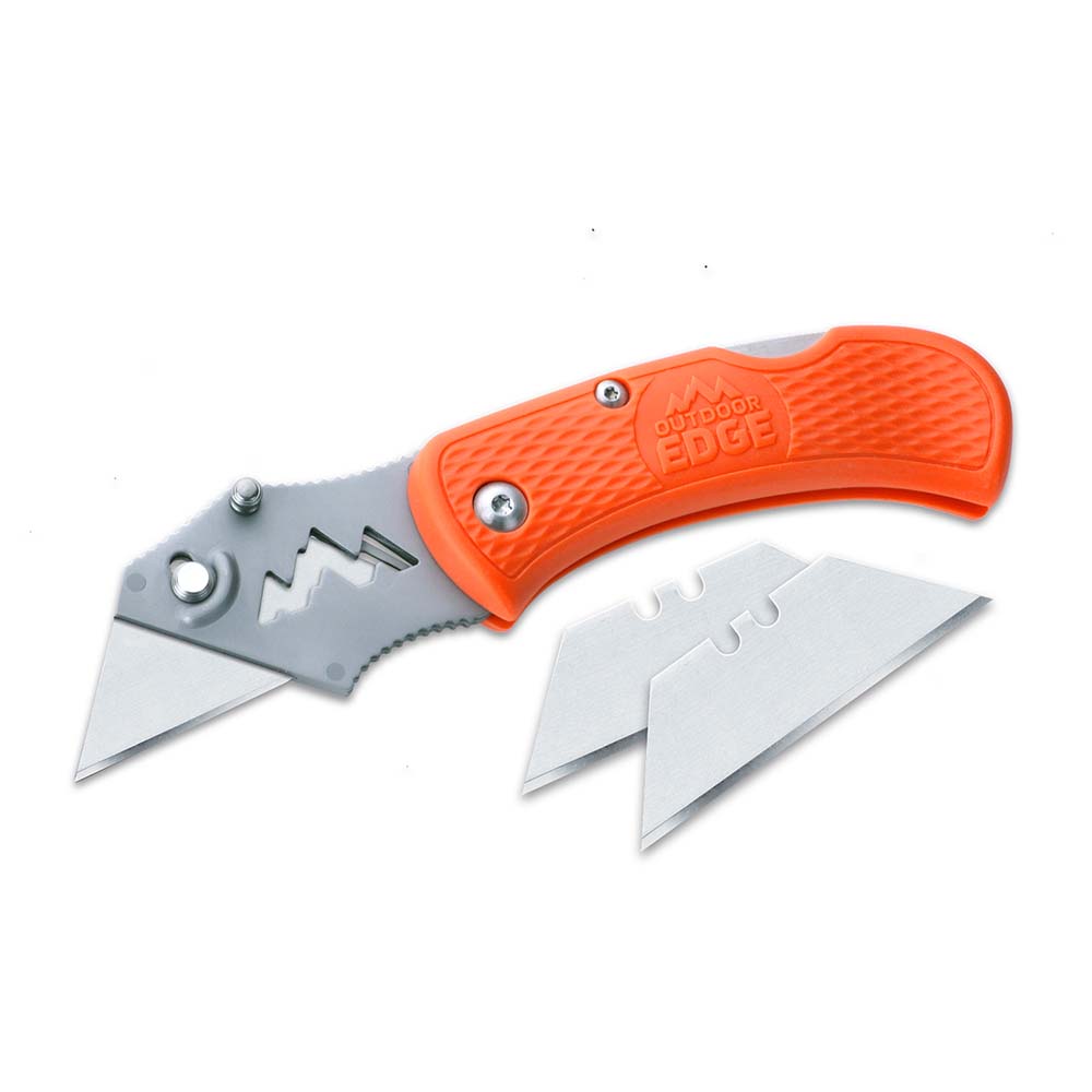 Outdoor Edge Utility Knife Plain Edge MSC Industrial Supply Co.