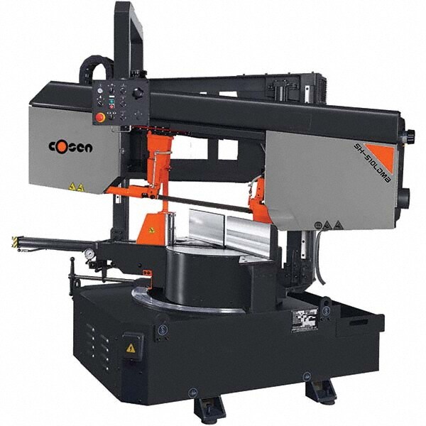 Horizontal Bandsaw: 13 x 20" Rectangular, 12.6" Round Capacity, Step Pulley Drive