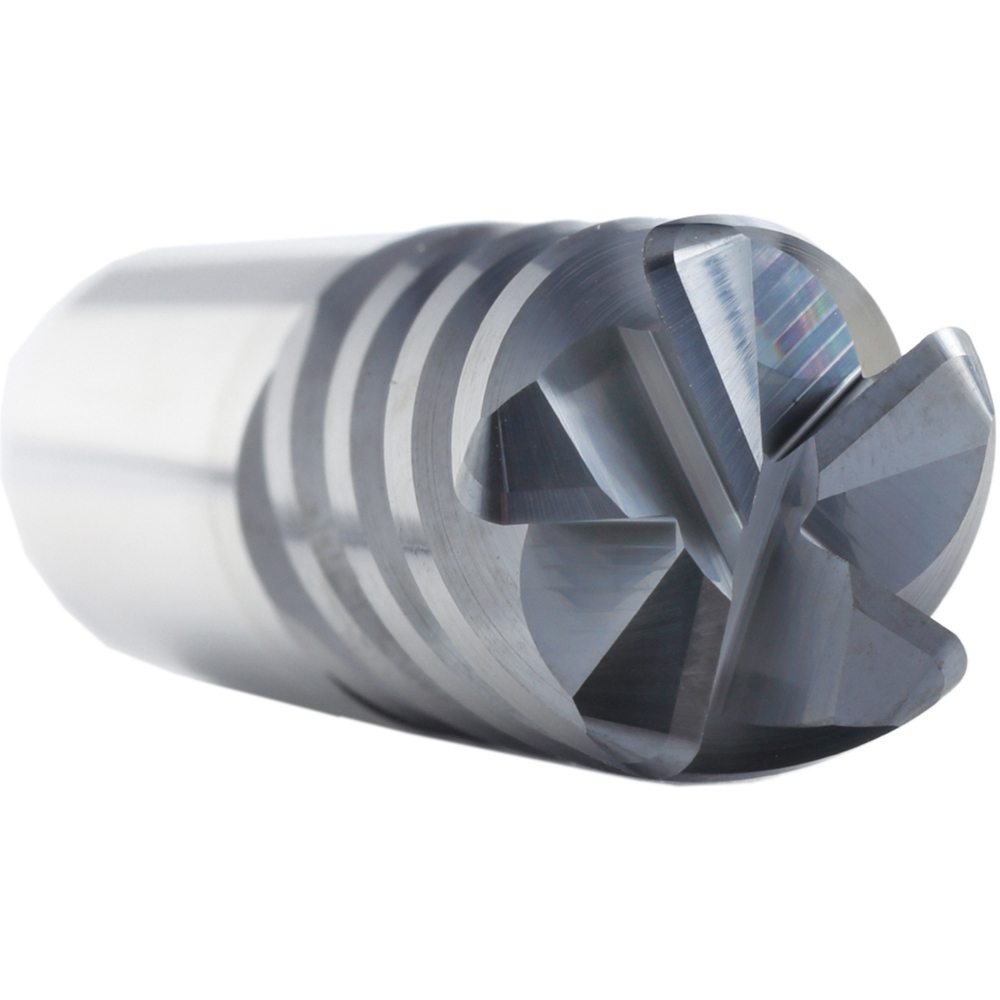thumbnail image 2 of Supermill SM5F500-090 Carbide Corner Radius End Mill - 1/2, 5 Flute, AlCrN Coated, 0.090 Radius 2 of 4