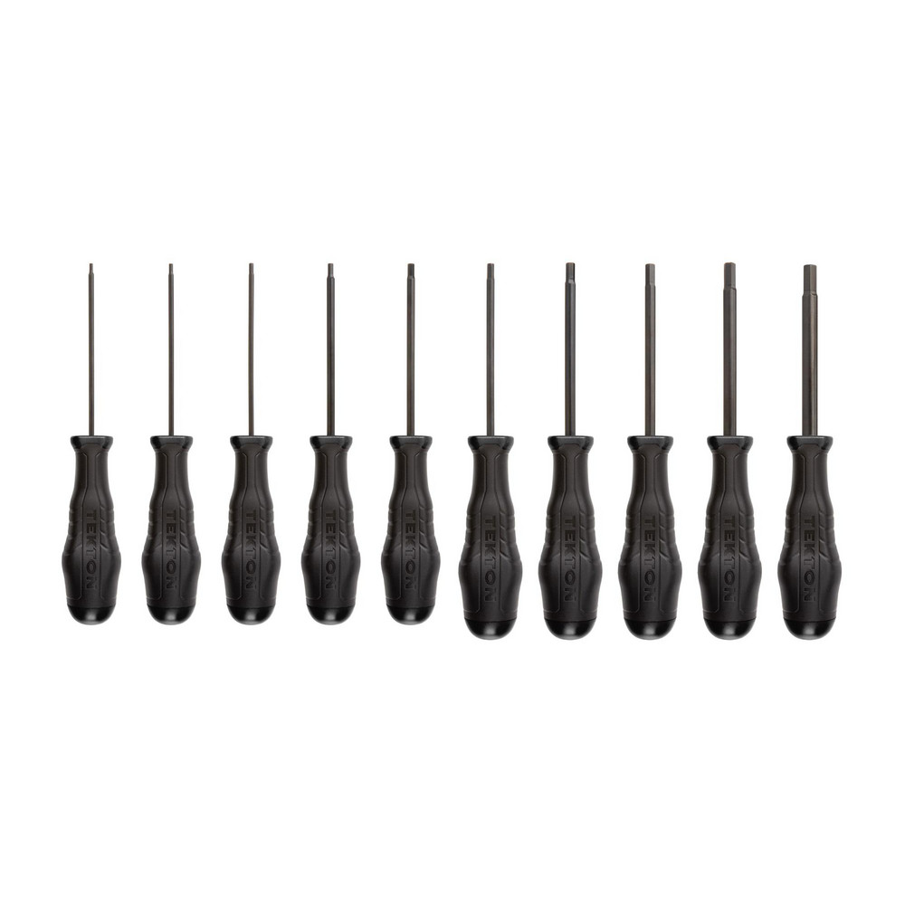 Tekton Screwdriver Sets; Screwdriver Types Included Hex; Container