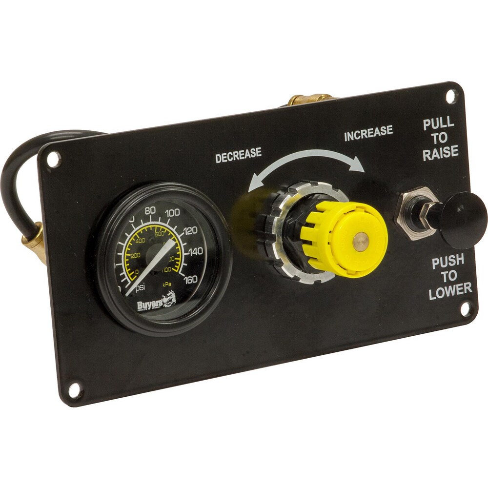Automotive Replacement Parts; Type: Lift Axle Control Assembly with Push-Pull Air Valve ; Application: Provides In-Cab Controls For Air Suspension And Lift Axle
