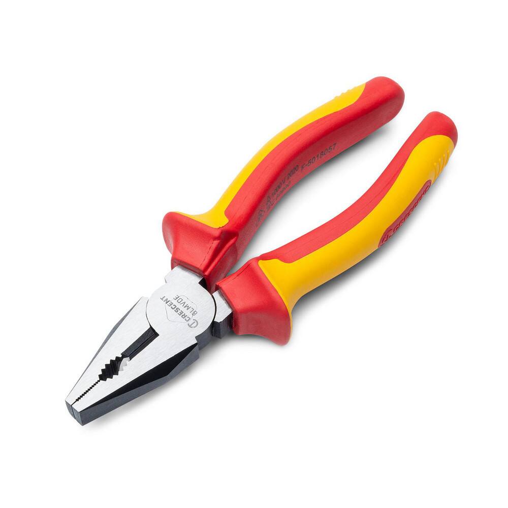 Pliers; Jaw Texture: Serrated ; Jaw Length: 1.40in ; Jaw Length (Decimal Inch): 1.4000 ; Jaw Width: 0.40in ; Jaw Width (Decimal Inch): 0.4000 ; Overall Length (Inch): 6