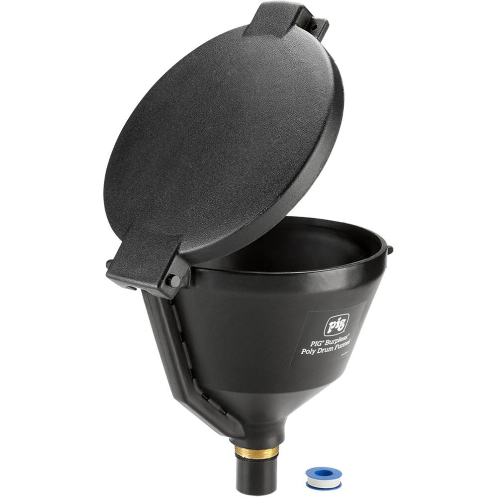 Drum Funnels & Funnel Covers; Product Type: Drum Funnel ; Funnel Capacity: 2.5gal ; Height (Inch): 13.9in ; Height (Decimal Inch): 13.9in ; Material: Polyethylene