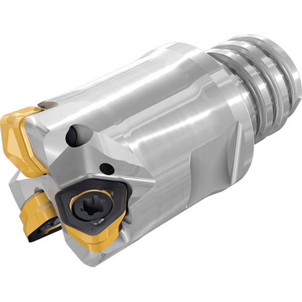 Iscar Indexable HighFeed End Mill 0.63" Cut Dia, 0.602" Modular