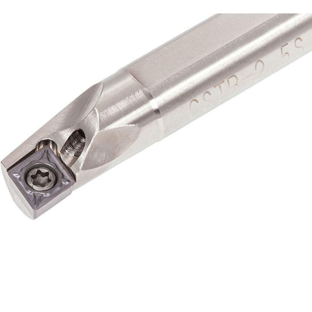 Tungaloy Indexable Boring Bar E10SCLCR2D14, 7/8" Min Bore Dia, 5/8