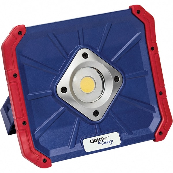 Light-N-Carry - Garage Work Lights; Type: Work Light; Color: Blue; 4000 lm; 4000 Lumens; Specifications: COB LED; PSC Code: 6210 - 19908524 - MSC Industrial Supply