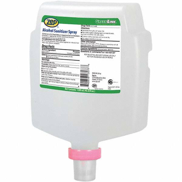 Hand Sanitizer: Spray, 1200 mL, Dispenser Refill