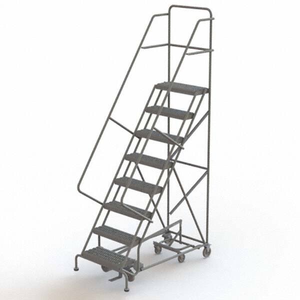 Steel Rolling Ladder: 8 Step
