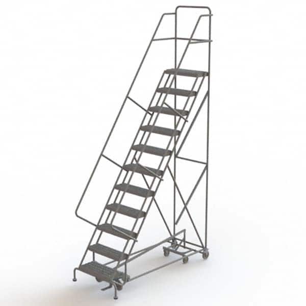 Steel Rolling Ladder: 11 Step