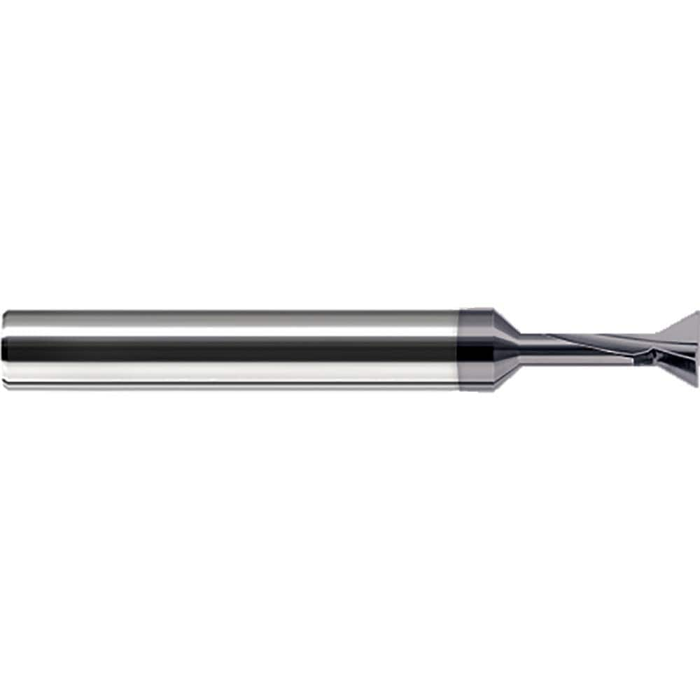 Harvey Tool 884632-C3 Dovetail Cutter: 90 °, 1/2" Cut Dia, 0.141" Cut Width, Solid Carbide Image