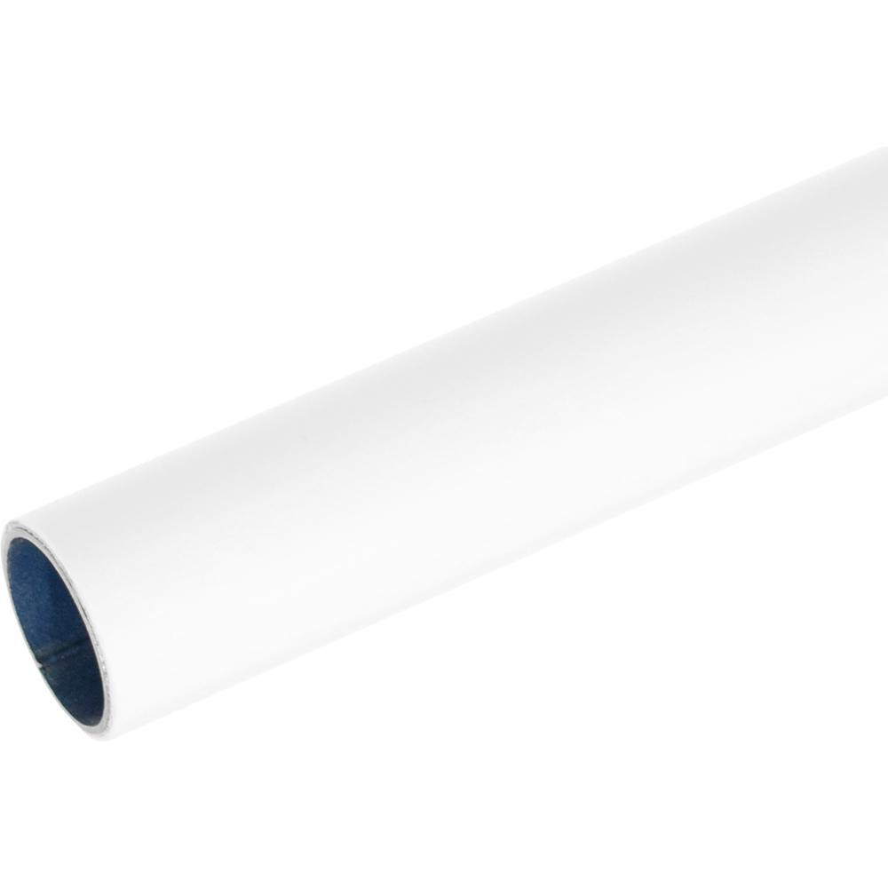 Flexpipe Framing Pipe: Steel, White, Round | Part #P-96-WH