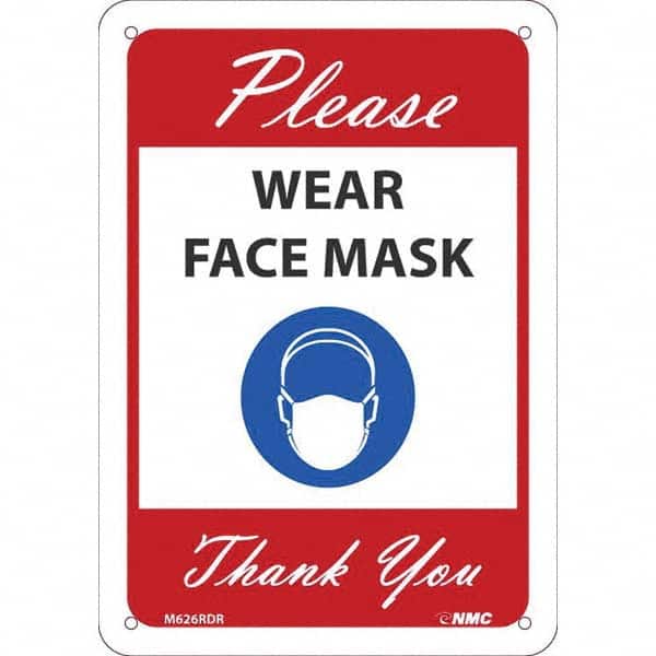 Thanks Please Wear a Face Mask Sign 