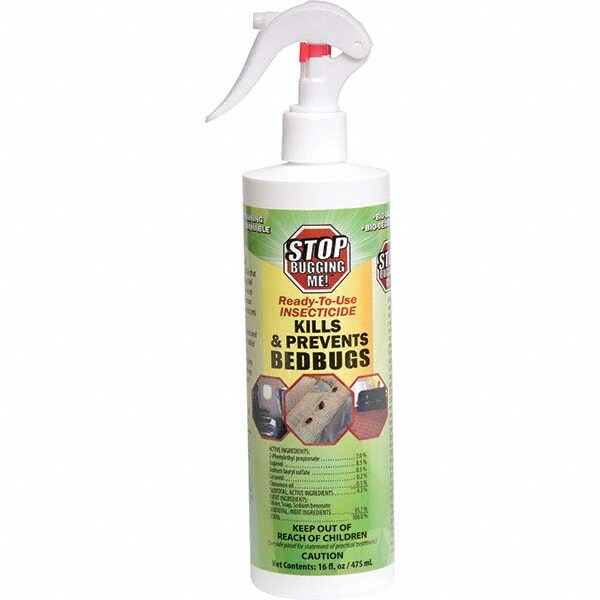Insecticide for Bed Bugs, Lice & Mites: 16 oz Spray Bottle, Spray