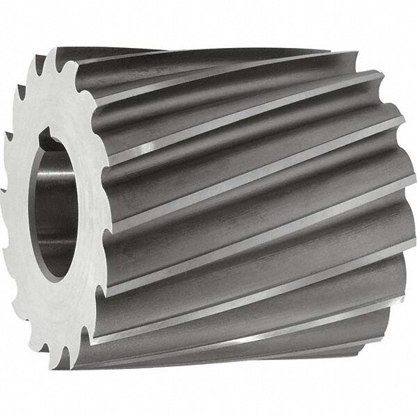 2-1/2" Cut Diam x 3/4" Cut Width High Speed Steel Plain Milling Cutter