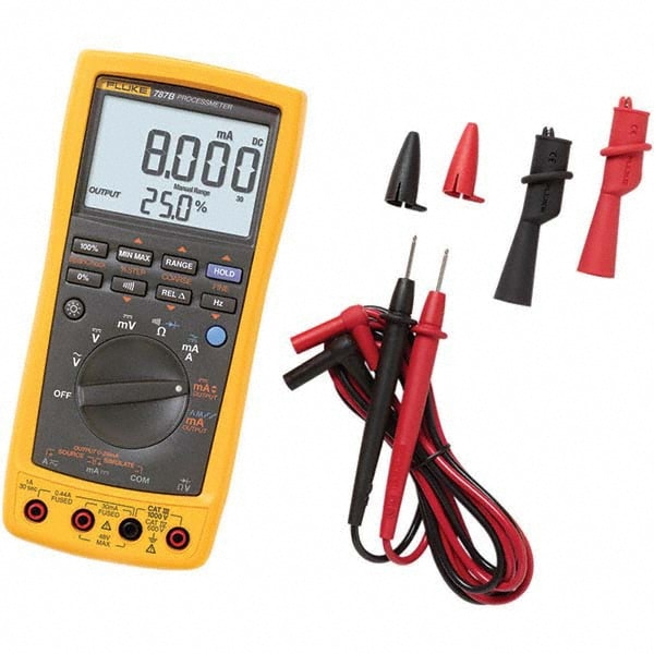 Fluke - Multimeters Multimeter Type: Digital Measures: Voltage ...