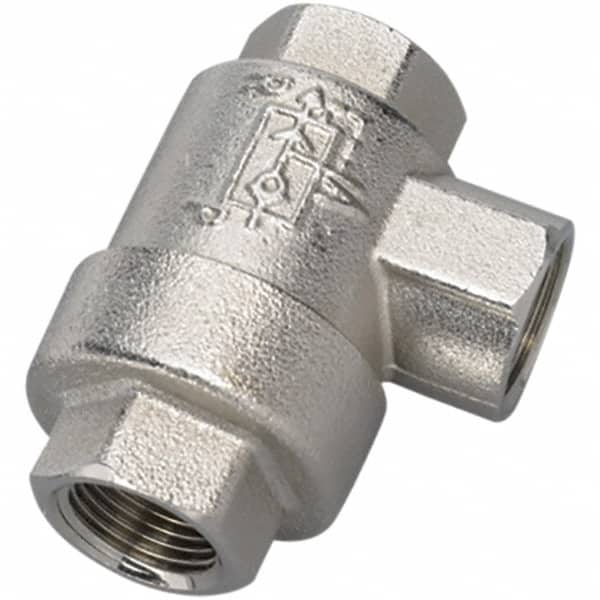 Quick-Exhaust Valves; Inlet Port Size: 1; Inlet Port Size: 1 in; Exhaust Port Size: 1; Exhaust Port Size: 1 in; Minimum PSI: 10.0; Thread Size: 1; Maximum Working Pressure (psi): 150.00; Maximum Working Pressure (psi): 150.00; Body Material: Nickel Plated
