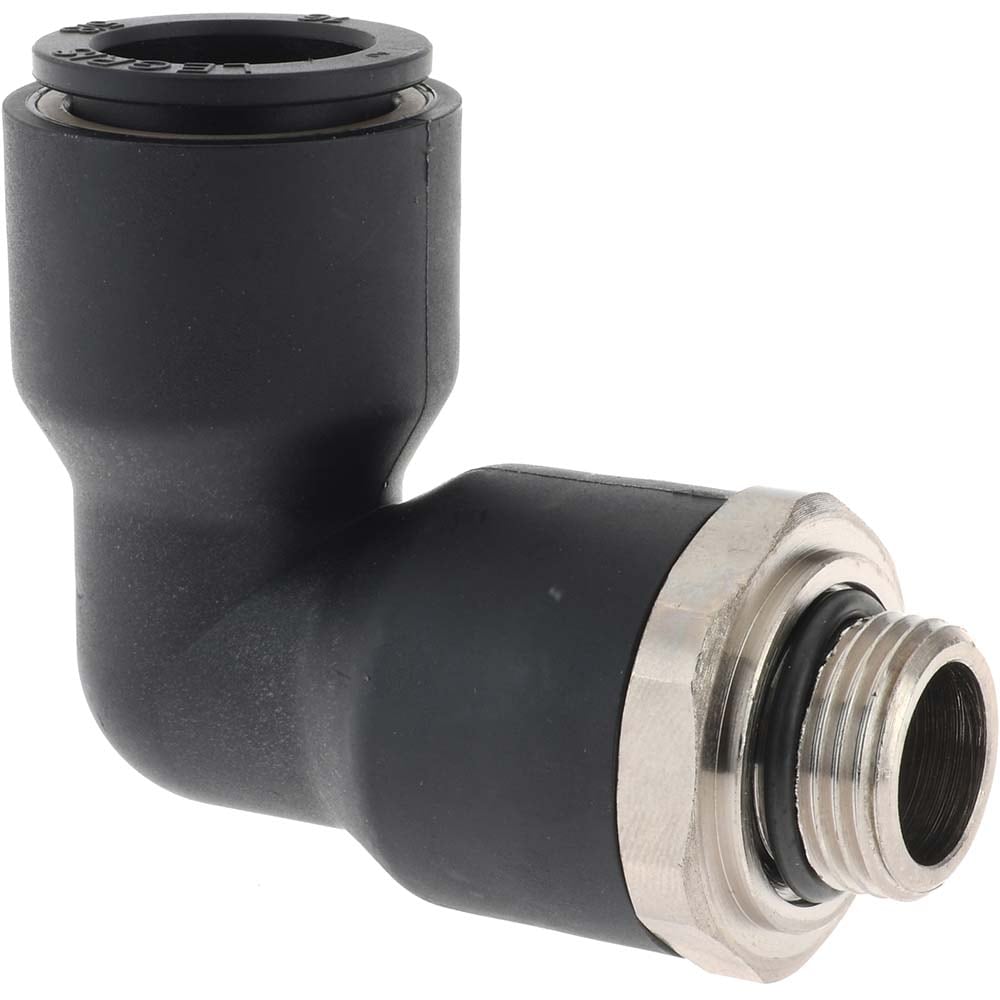 Legris 3199 16 17 Push-To-Connect Tube Fitting: Male Elbow, 3/8" Thread Image