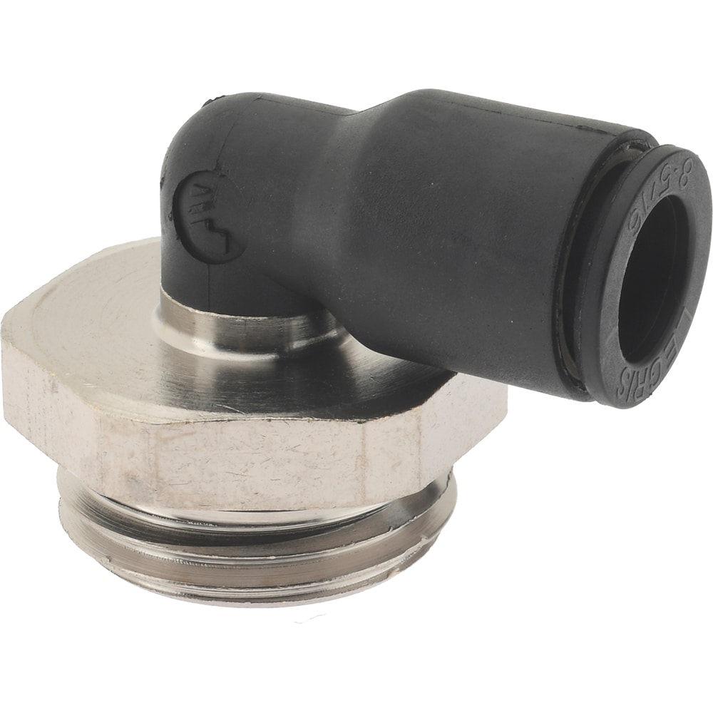 Push-To-Connect Tube Fitting: 90 ° Male Elbow, 1/2" Thread