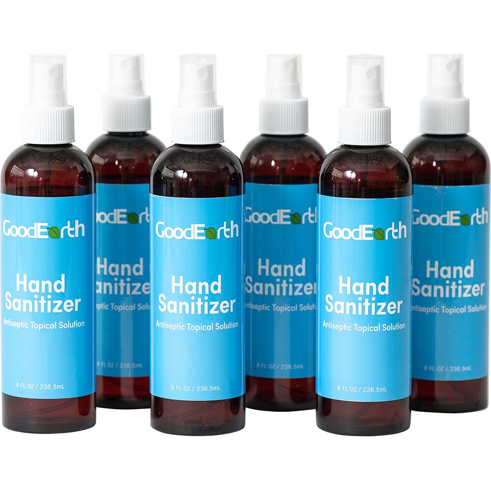 Hand Sanitizer: Liquid, 8 oz, Bottle