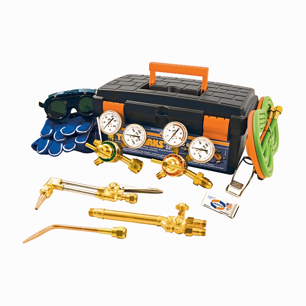 Uniweld - Oxygen/Acetylene Torch Kits; Type: Oxyacetylene; Maximum