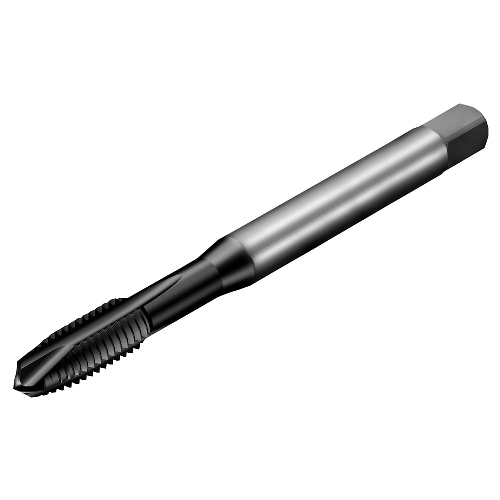 Sandvik Coromant - Spiral Point Tap: M6x1 Metric, 3 Flutes, Plug 