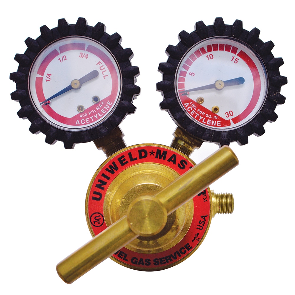 Uniweld Welding Regulators Gas Type Acetylene Maximum Inlet Pressure Psi Maximum