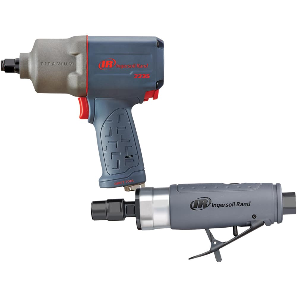Air Impact Wrench: 1/2" Drive, 8,500 RPM, 900 ft/lb