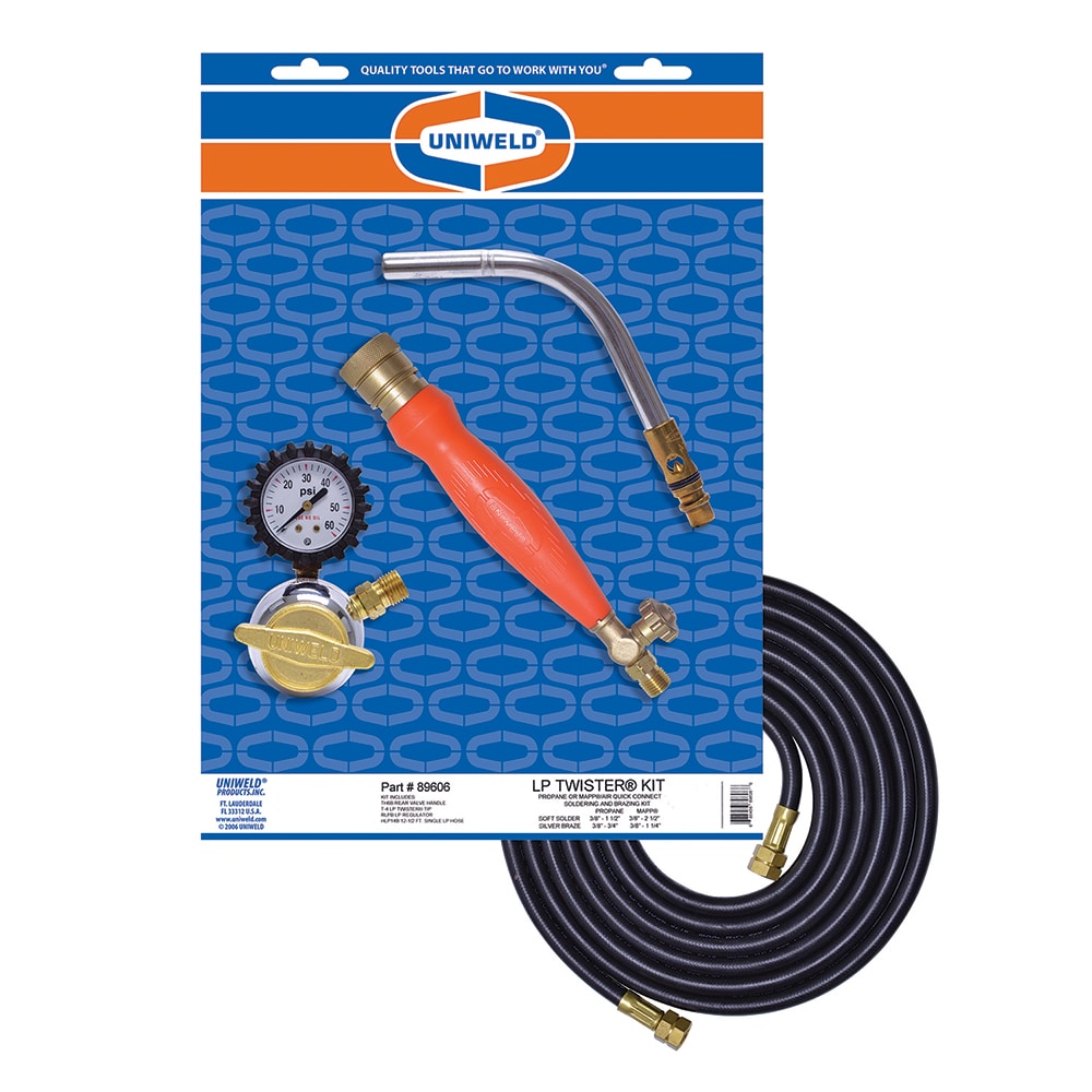 Uniweld - Propane & MAPP Torch Kits; T-4 TWISTER KIT | MSC Industrial