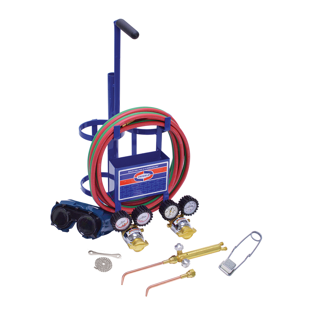 Uniweld - Oxygen/Acetylene Torch Kits; Type: Brazing & Welding Outfit ...
