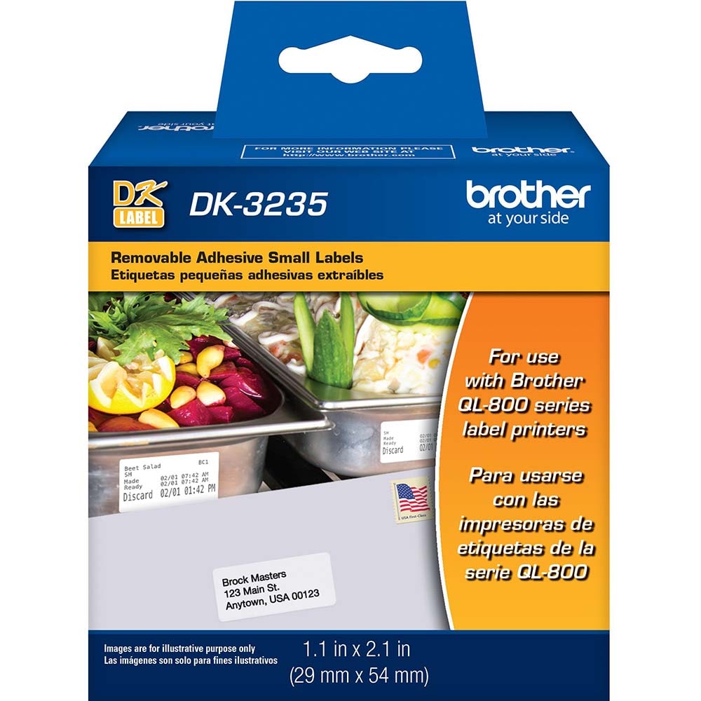 Brother label ribbon white paper msc direct