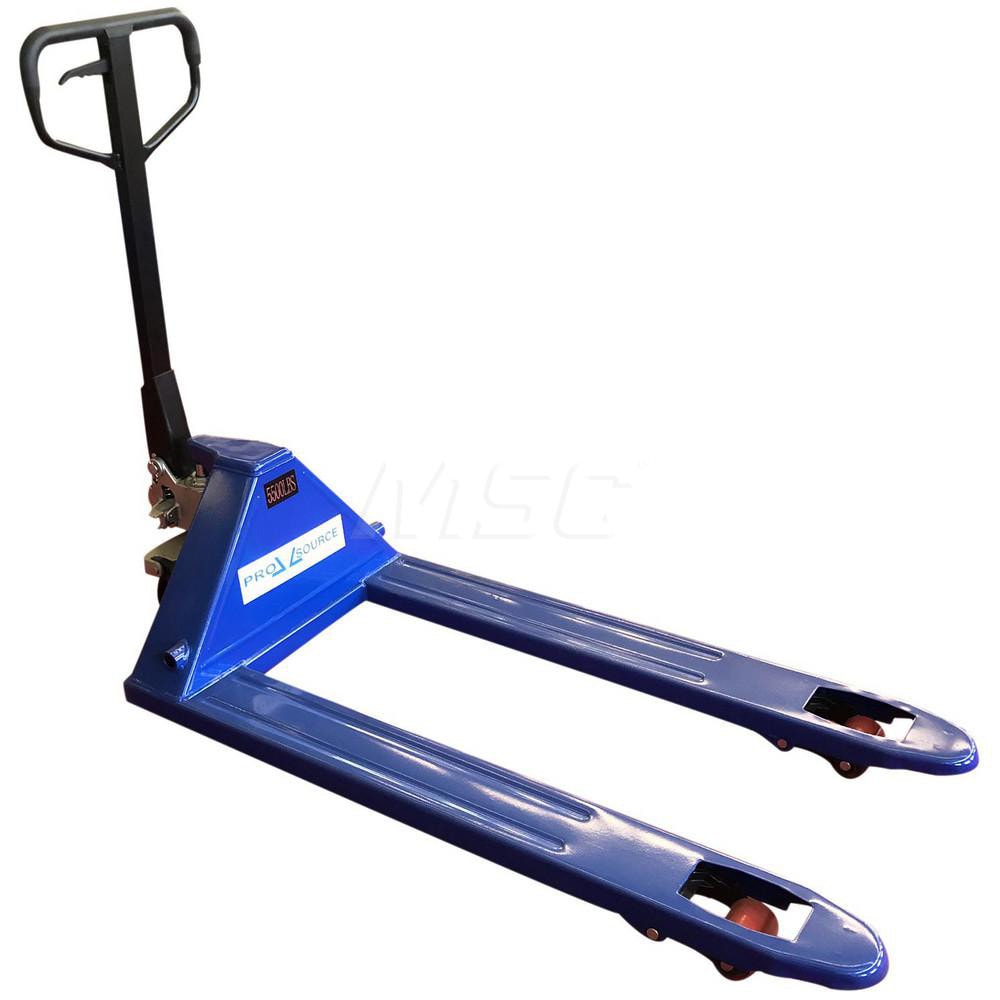 PRO-SOURCE AC25L-1220Q Power Pallet Truck: 5,500 lb Capacity, 27" OAW, 27" Forks Image