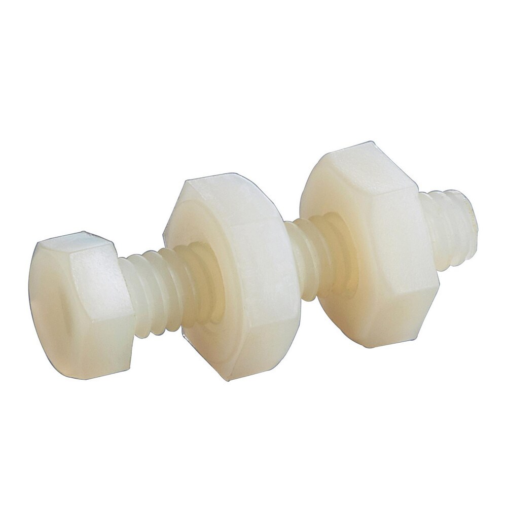 Clamp Spindle Assemblies; Application: Toggle Clamps ; Spindle Material: Nylon ; Thread Size: #5-32 ; Thread Length (mm): 0.7500 ; Tip Type: Hex ; Tip Surface Diameter (Decimal Inch): 0.1563