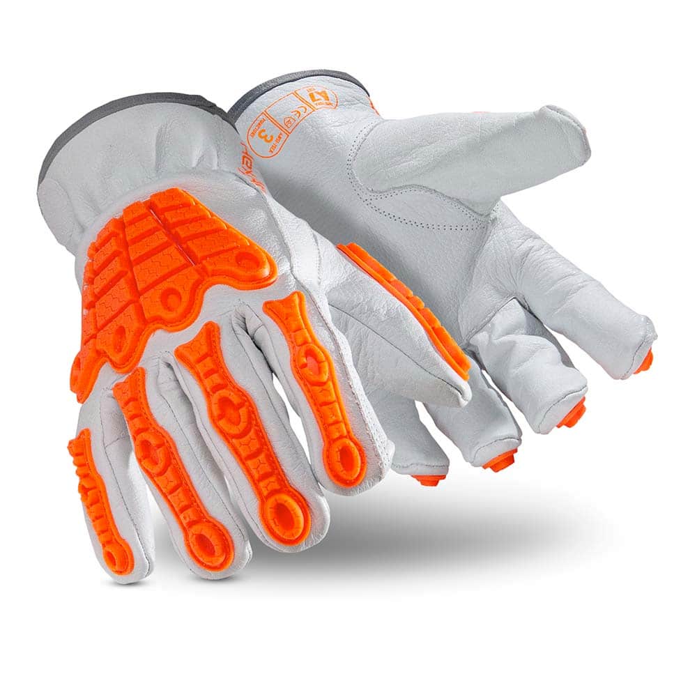 HexArmor. 4067-S (7) Cut, Puncture & Abrasive-Resistant Gloves: Size S, ANSI Cut A7, ANSI Puncture 3, Leather 