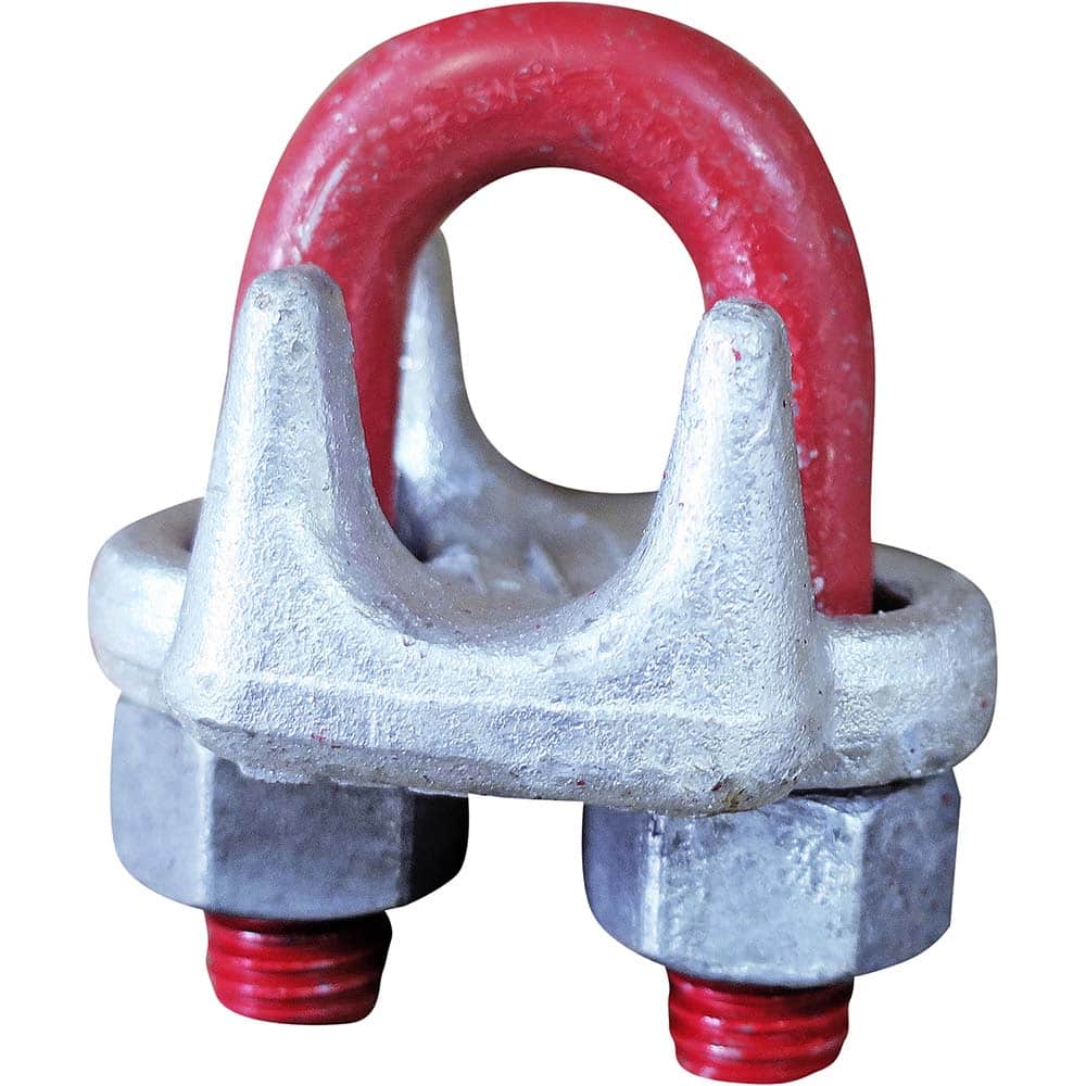 Wire Rope Fist Grip Clip: 7/8" Rope Dia