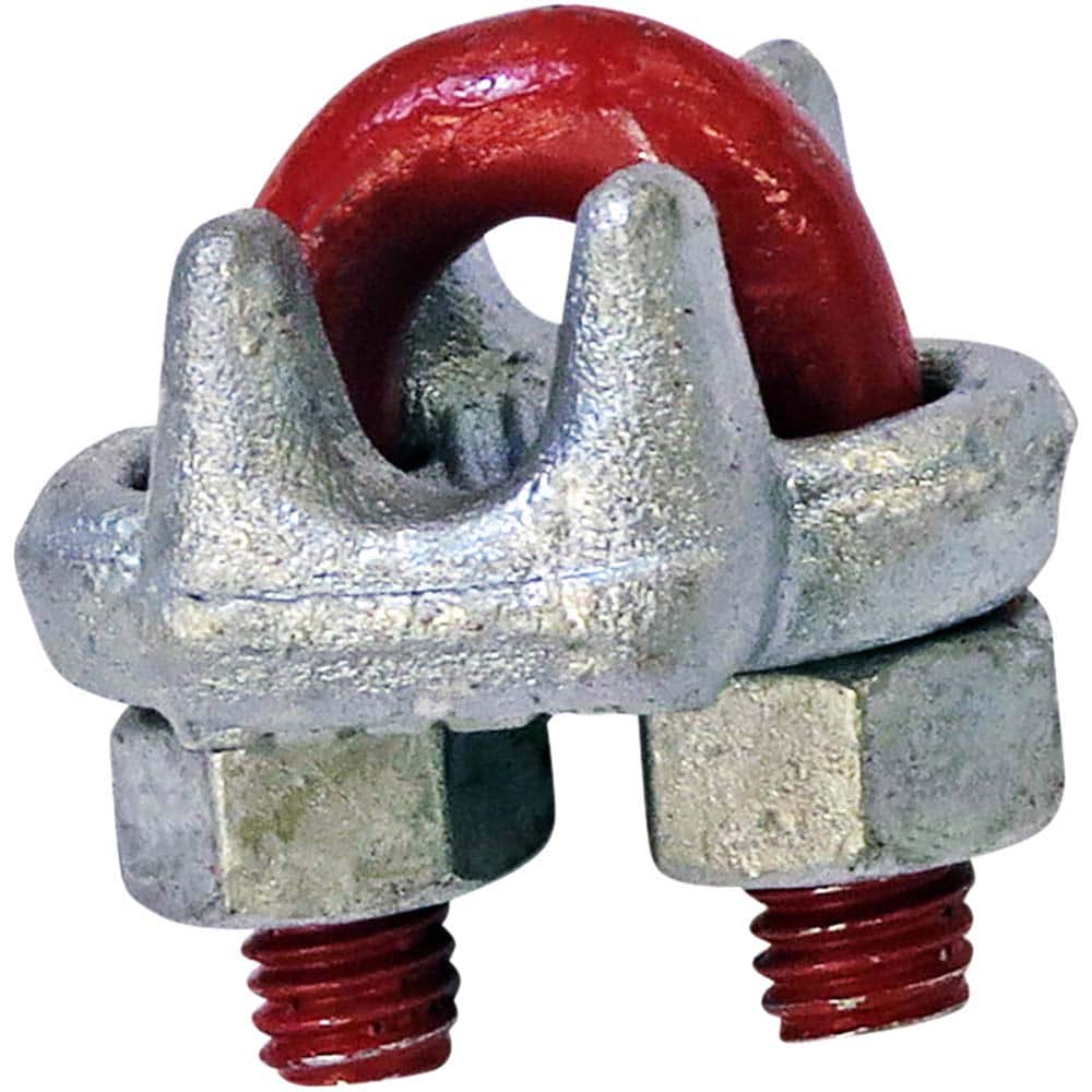 Wire Rope Fist Grip Clip: 1/8" Rope Dia