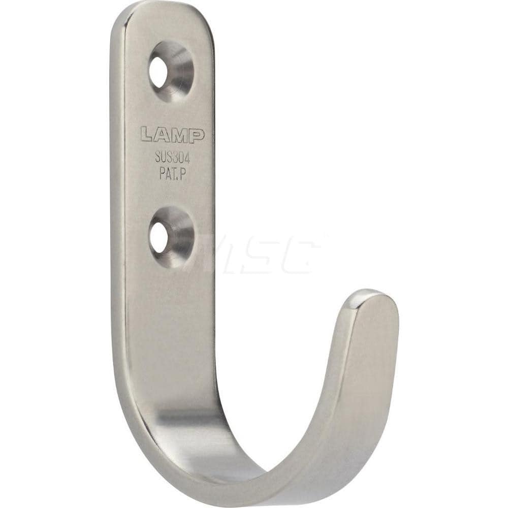 Sugatsune - Storage Hook: 17.6 lb Load Capacity, 304 Stainless Steel ...