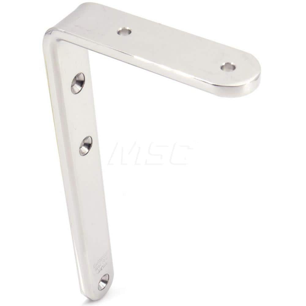 Brackets; Type: Angle Bracket ; Length (mm): 80.00 ; Width (mm): 20.00 ; Height (mm): 150.0000 ; Load Capacity (Lb.): 22.000 (Pounds); Finish/Coating: Mirror