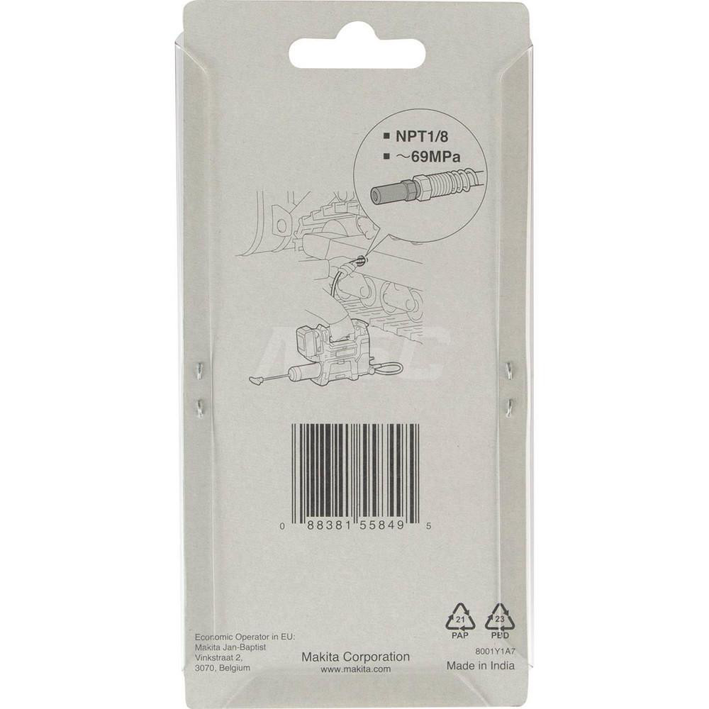 Makita Grease Gun Standard Coupler 1/8" MSC Industrial Supply Co.