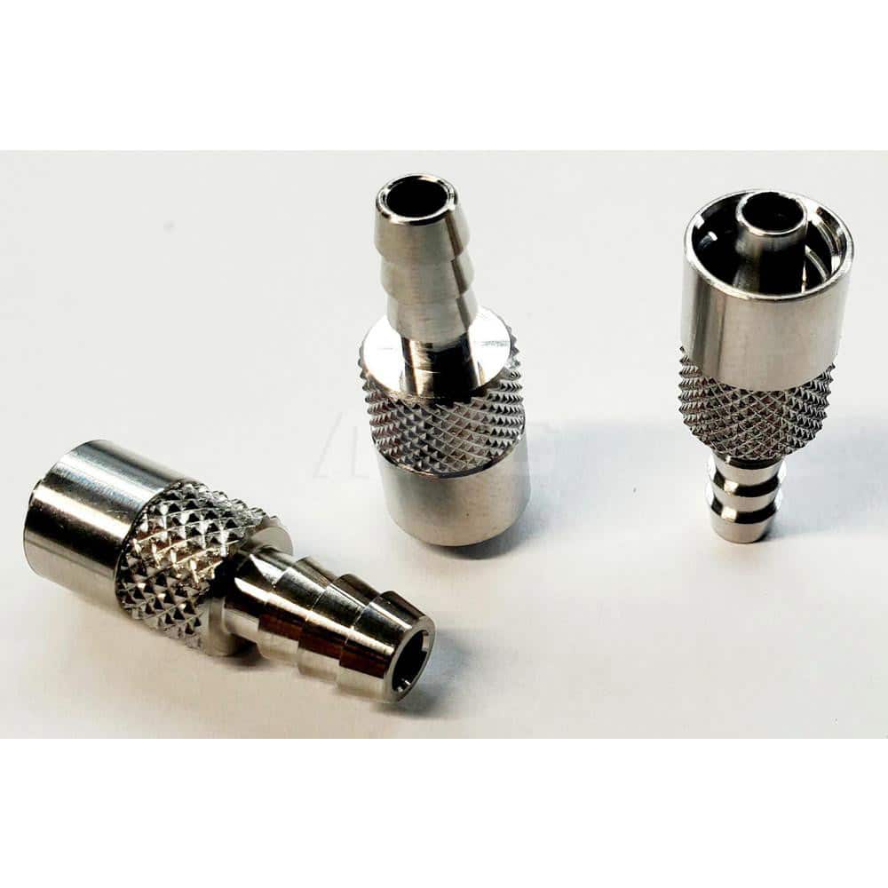 Worcester Gears&Racks - Medical Tubing Connectors & Fittings; Connector  Type: Male Luer Lock x Barb; Material: 316 Stainless Steel; Inlet A Inside  Diameter (Inch): 0.1; Inlet B Inside Diameter (Inch): 0.11; Application