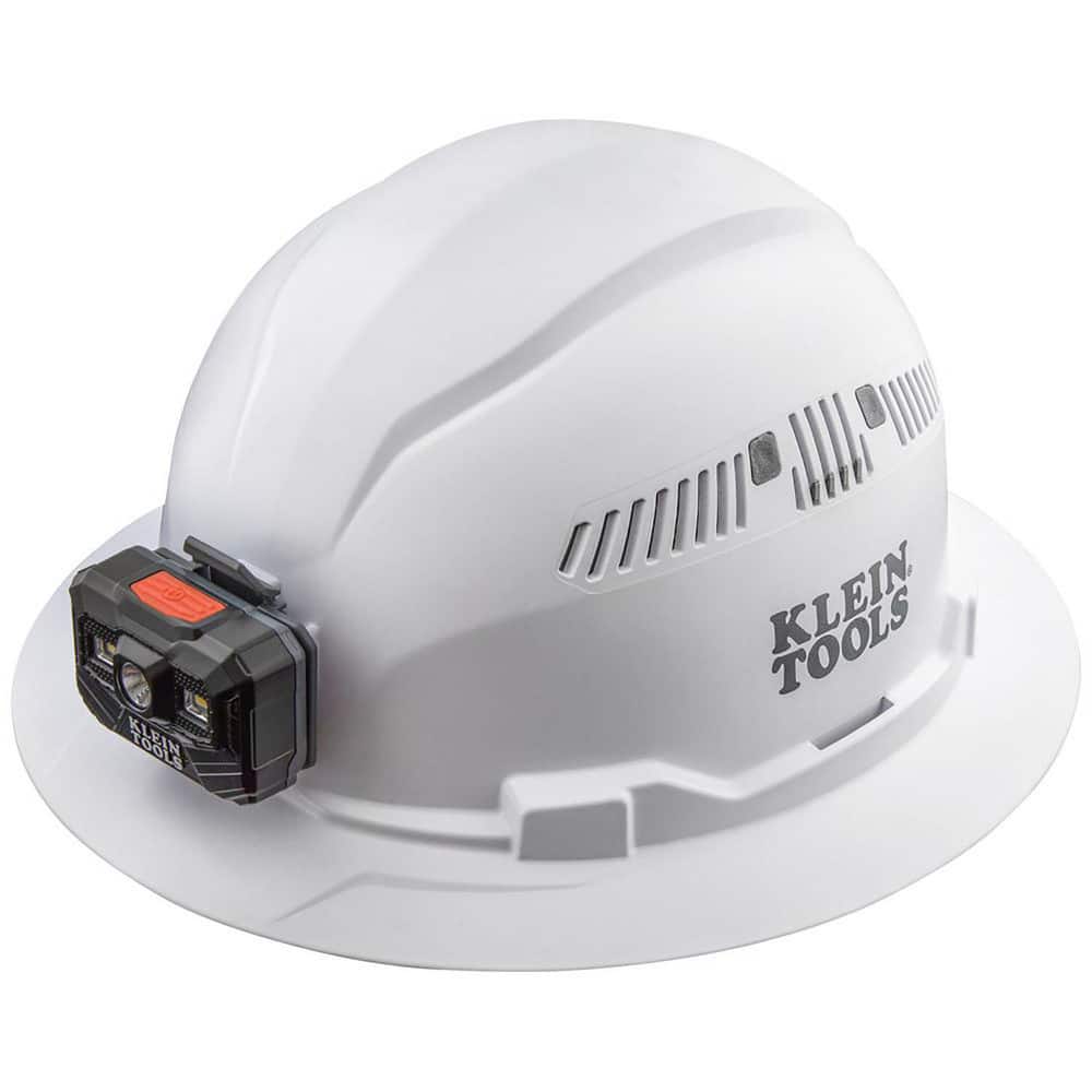 Hard Hats; Hard Hat Style: Full Brim ; Application: Construction ; Material: ABS ; Class Rating: C ; Vented: Yes ; Slotted: Yes