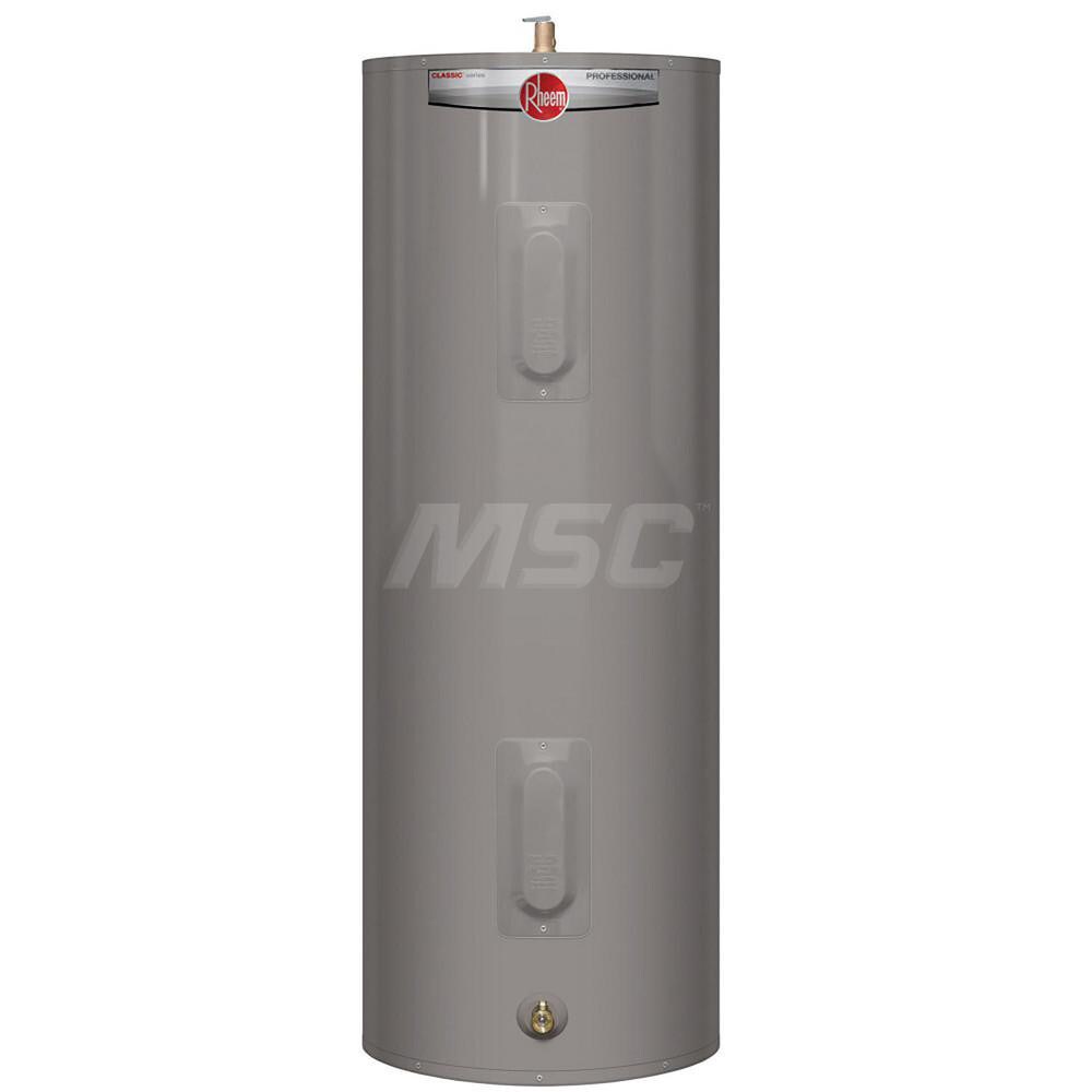 Electric Water Heaters; Style: Medium ; Voltage: 240 ; Wire Gauge: 10 ; Temperature Rise: 900F @ 21 GPH ; Kilowatts: 4.5 ; Tank Capacity (Gal.): 50.00