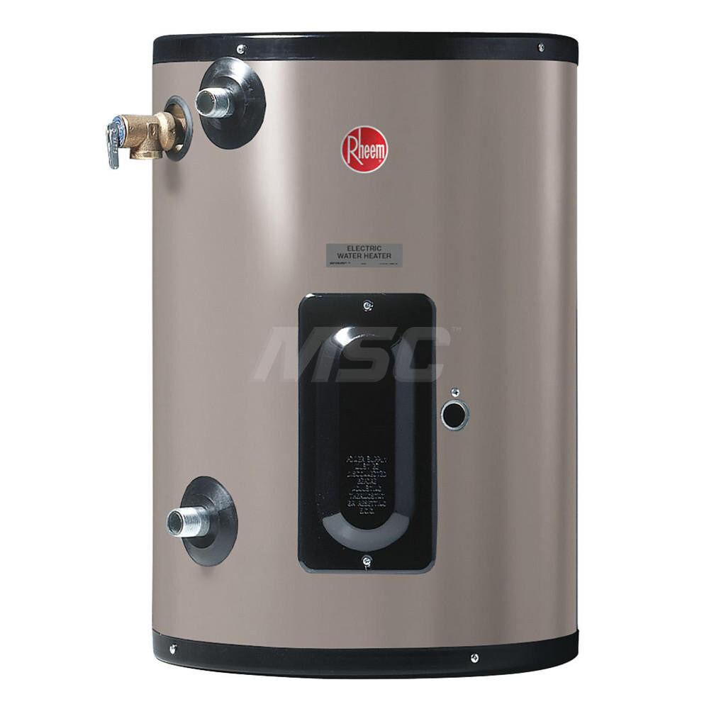 Electric Water Heaters; Style: Point of Use ; Voltage: 208 ; Wire Gauge: 10 ; Temperature Rise: 1400F @ 17 GPH ; Kilowatts: 6 ; Tank Capacity (Gal.): 10.00