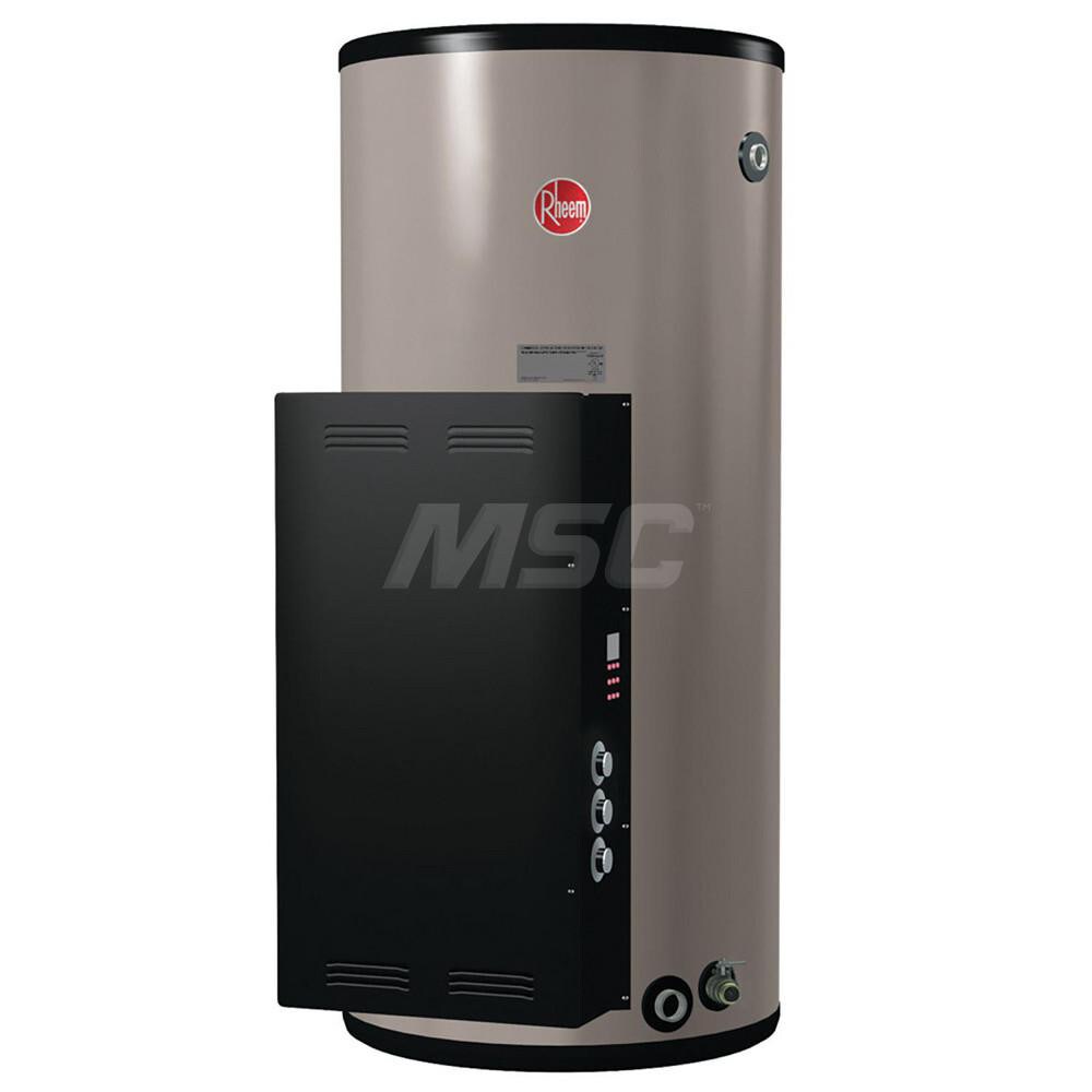 Electric Water Heaters; Style: Heavy-Duty ; Voltage: 208 ; Wire Gauge: 10 ; Temperature Rise: 1400F @ 53 GPH ; Kilowatts: 18 ; Tank Capacity (Gal.): 120.00