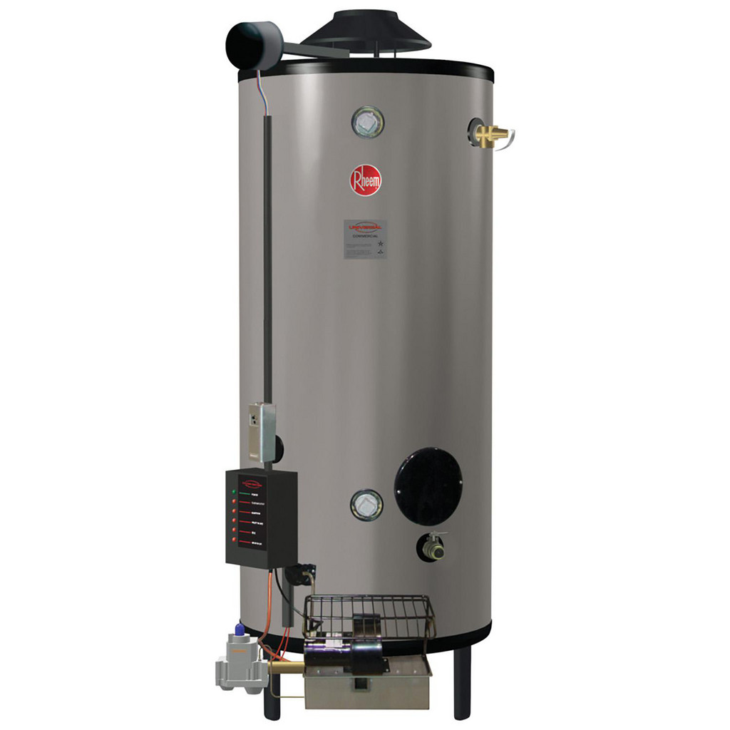 Rheem 20418489  Gas Water Heater Universal Natural Gas Indoor 199900 BTU Commercial  Part 476285