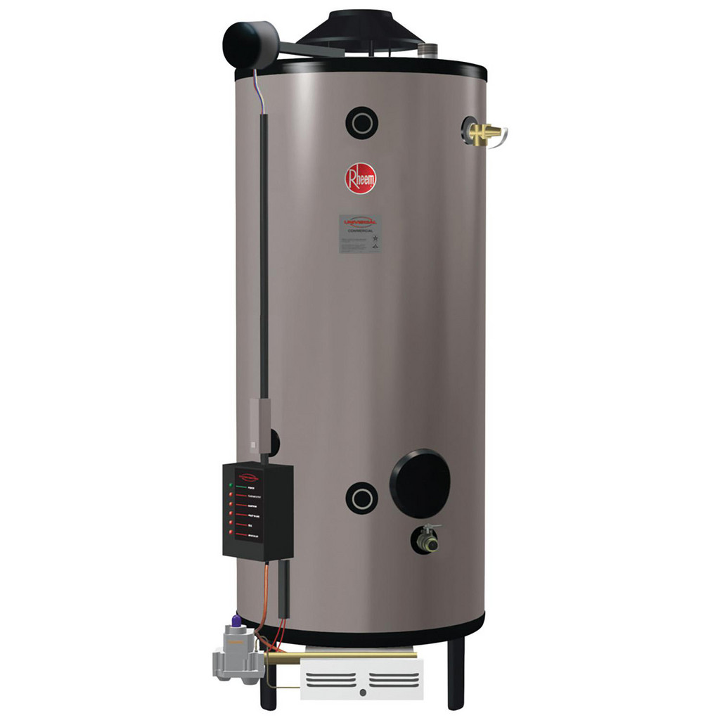 Rheem 20418505  Gas Water Heater Universal Natural Gas Indoor 76000 BTU Commercial  Part 562117
