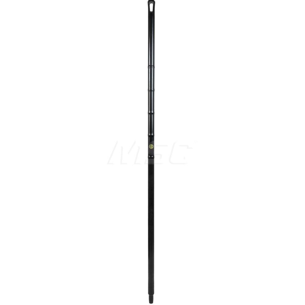 Broom/Squeegee Poles & Handles; Connection Type: European Threaded ; Handle Length (Decimal Inch): 67 ; Telescoping: No ; Handle Material: Polypropylene ; Color: Black ; Static Dissipative: Yes