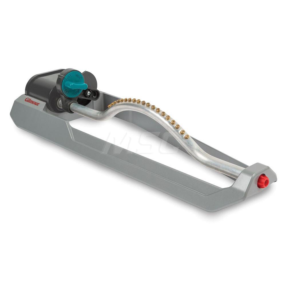 Lawn Sprinklers; Type: Sprinkler with Curved Metal Tube ; Thread Size: 3/4 ; Base Style: Sled ; Travelling Sprinkler: No ; Spray Pattern: Rectangular