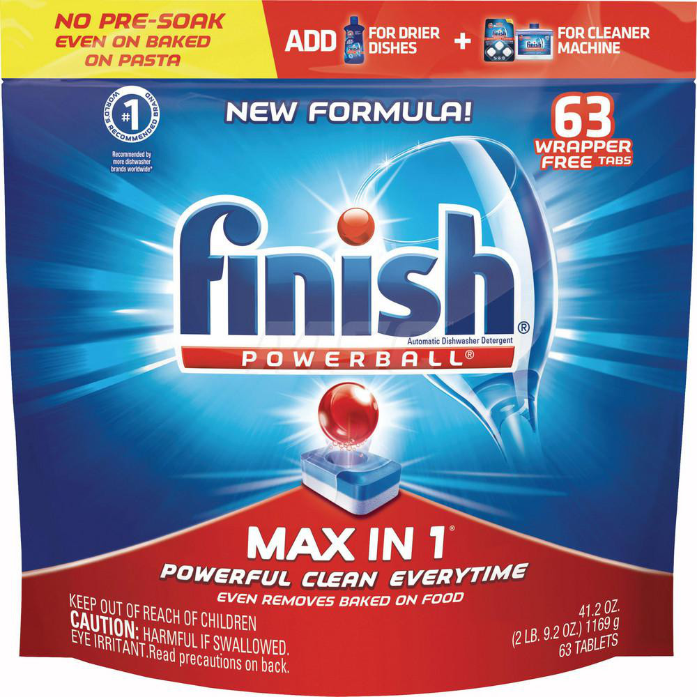 Finish Dish Detergent; Type Powerball Max in 1 Dishwasher Tabs