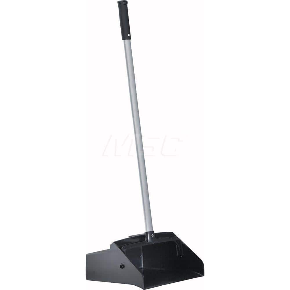 McLane Stand-Up Dustpan Blue Wide Mouth DP5 24” Metal Handle